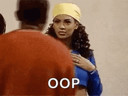 Beyonce Oop Expression When Someone Gives Her Water GIF