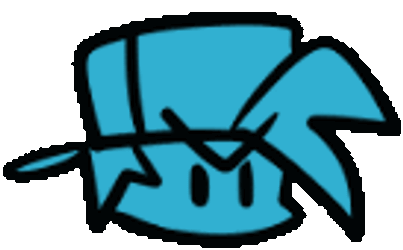 Bf Fnf Epic Face Sticker GIF