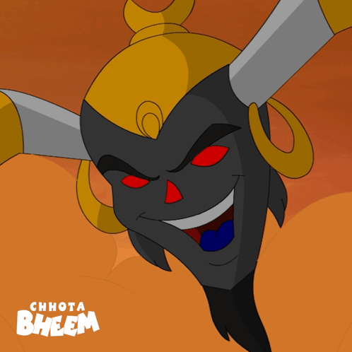Bheem With Blue Tongue GIF