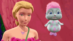 Bibble And Barbie Interacting Barbie Fairytopia GIF