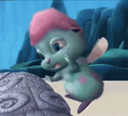 Bibble Fluffy Creature Giggling GIF