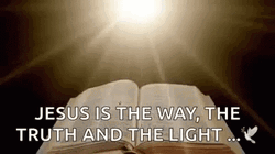 Bible Jesus Is The Way Truth Light GIF