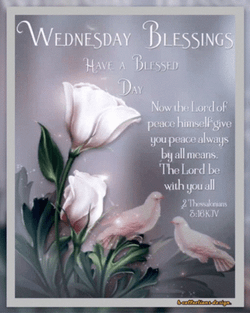 Bible Verse Good Morning Blessings In Wednesday GIF