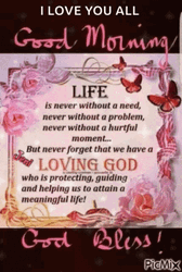 Bible Verse Good Morning Blessings Of Life GIF