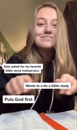 Bible Verse Put God First GIF