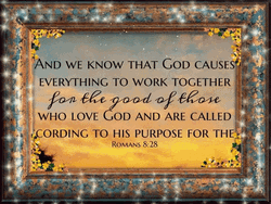 Bible Verse Sparkling Frame GIF