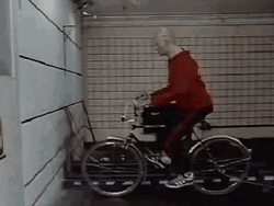 Bicycle Crash Simulation GIF