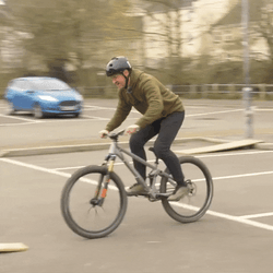 Bicycle Stunt Epic Fail GIF