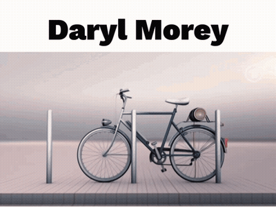Bicycle With Daryl Morey GIF