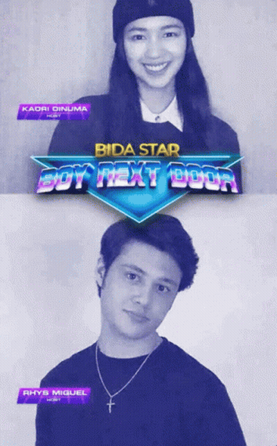 Bida Star Boy Next Door Poster With Man And Woman GIF