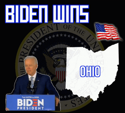 Biden Poster Map Of Ohio GIF