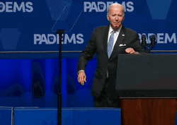 Biden Showing Shoes GIF