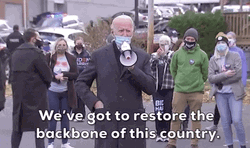 Biden Talking In Megaphone GIF