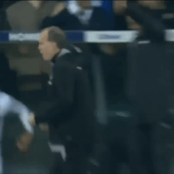 Bielsa Hugs His Colleague GIF