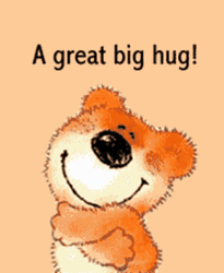 Big Air Hug Cute Teddy Bear Send Love GIF