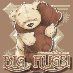 Big Bear Hugs Animated GIF
