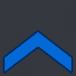Big Blue Arrow Up GIF