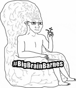 Big Brain Barnes Meme GIF