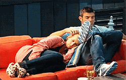 Big Brother' Stars Jeff Schroeder And Jordan Lloyd Caressing GIF
