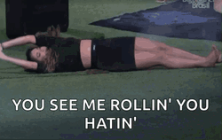 Big Brother Woman They See Me Rollin GIF