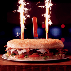 Big Burger Sparklers GIF