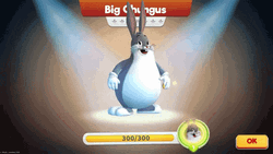 Big Chungus Character Spotlight GIF