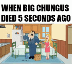 Big Chungus Died 5 Seconds Ago GIF