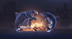 Big Daddy Mosasaurus GIF