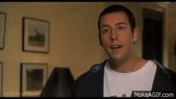 Big Daddy Staring Adam Sandler GIF