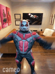 Big Ed Ant Man Costume Sexy Dancing