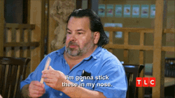 Big Ed Cracking Jokes To Rose Vega  GIF