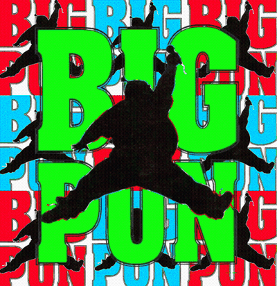Big Fun Poster With Person Silhouette GIF