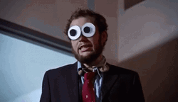 Big Googly Eyes Man GIF