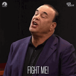 Big Guy Let Them Fight Me GIF