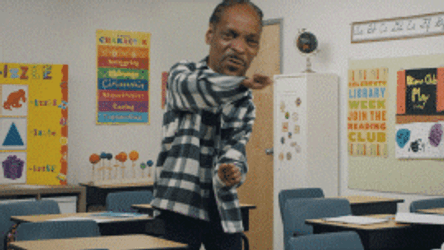 Big Head Snoop Dogg Dancing GIF