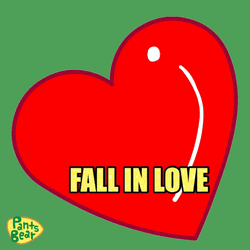 Big Heart Fall In Love Bear GIF