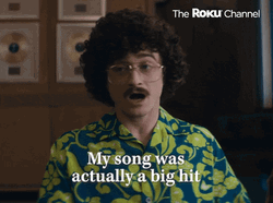 Big Hit Daniel Radcliffe Weird Al Character GIF