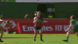 Big Hit Womens Rugby GIF