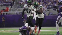 Big Hits Football Mike White Chest Pump GIF
