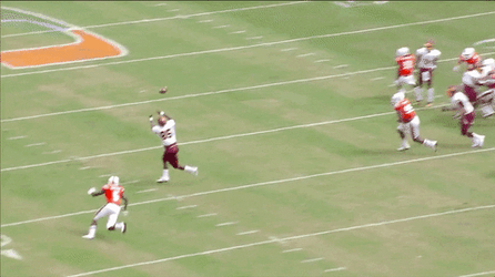 Big Hits Football Tackle Punch Knocked Out GIF