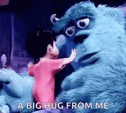 Big Hug Boo Monster GIF