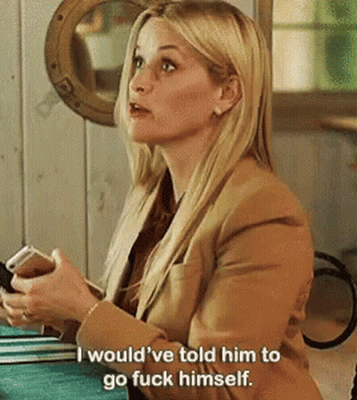 Big Little Lies I Wouldve Told Him To Go Fuck Himself GIF
