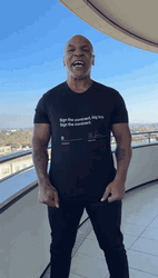 Big Mike Tyson Sign The Contact GIF