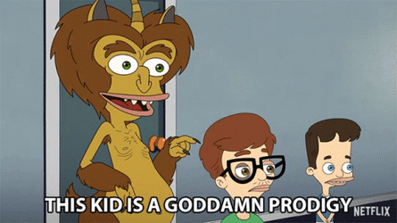 Big Mouth And Friends Is A Goddamn Prodigy GIF