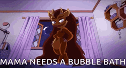 Big Mouth Connie Needs Bubble Bath GIF