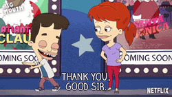 Big Mouth Jessi Glaser Thank You Sir GIF