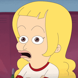 Big Mouth Lola Skumpy Head Blown GIF