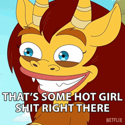 Big Mouth Mischievous Connie GIF