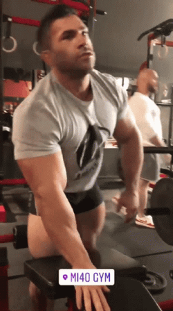 Big Muscle Straight Arm Pulldown GIF