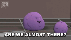 Big Playdough Asks Are We There Yet GIF
